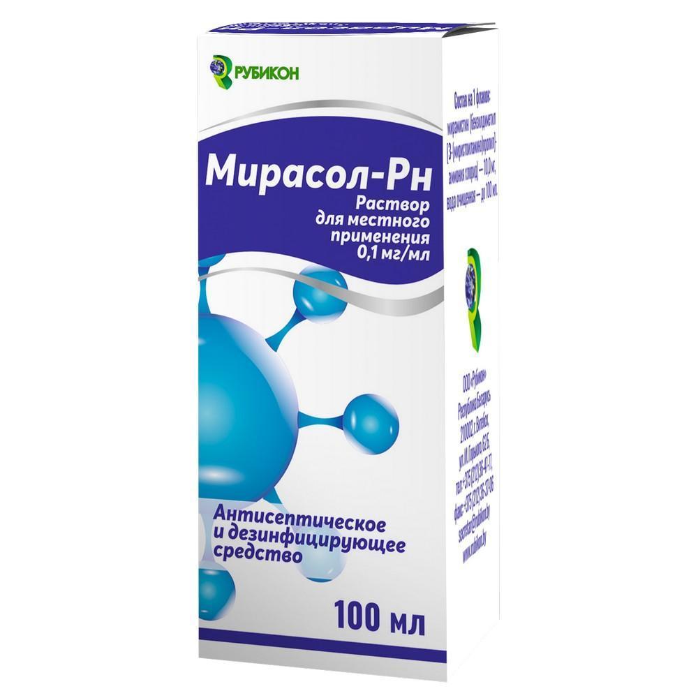 Мирасол-Рн р-р д/местного применения 0,1мг/мл во флаконах 100мл в упаковке  №1 - Витебское УП 